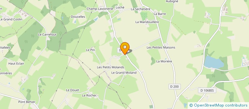 localisation de l'entreprise MADAME LILIANE QUESNE  ASSE-LE-BOISNE