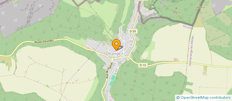 localisation de l'entreprise MADAME LILIANE REILAND  OTTANGE