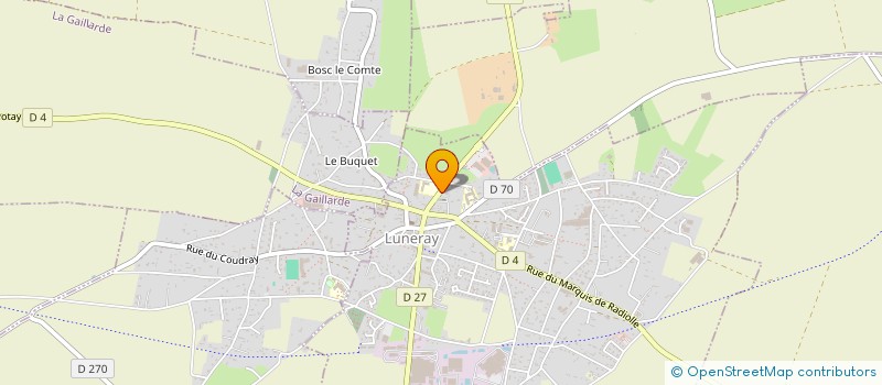 localisation de l'entreprise MADAME LILIANE RENOUF à LUNERAY