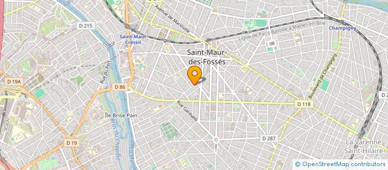 localisation de l'entreprise MADAME LILIANE REYNAUD à SAINT-MAUR-DES-FOSSES