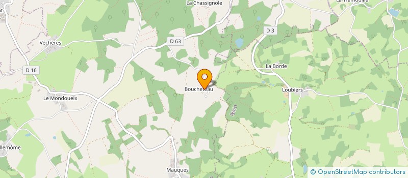 localisation de l'entreprise MADAME LILIANE RIBBE à GLENIC