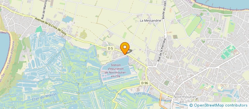localisation de l'entreprise MADAME LILIANE ROCHETTE à NOIRMOUTIER-EN-L'ILE