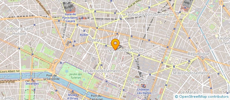 localisation de l'entreprise MADAME LILIANE ROUSSEAU à PARIS