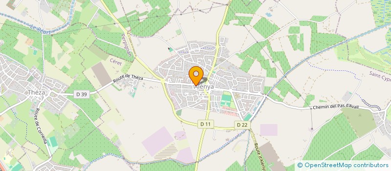 localisation de l'entreprise MADAME LILIANE RUMIAC  ALENYA