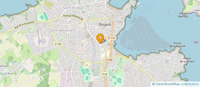 localisation de l'entreprise MADAME LILIANE SAMMANI  DINARD