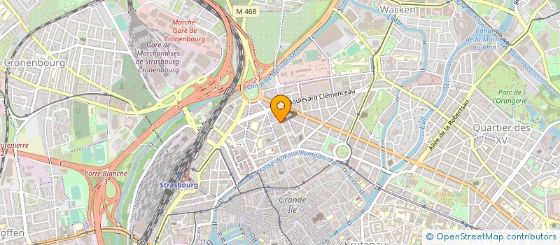 localisation de l'entreprise MADAME LILIANE SAMUEL à STRASBOURG