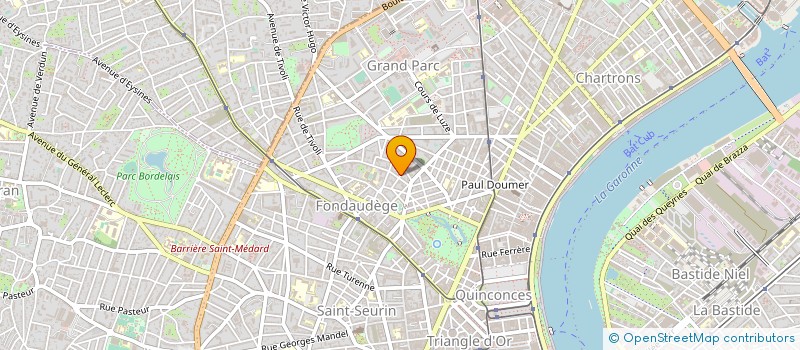localisation de l'entreprise MADAME LILIANE SANFILIPPO à BORDEAUX