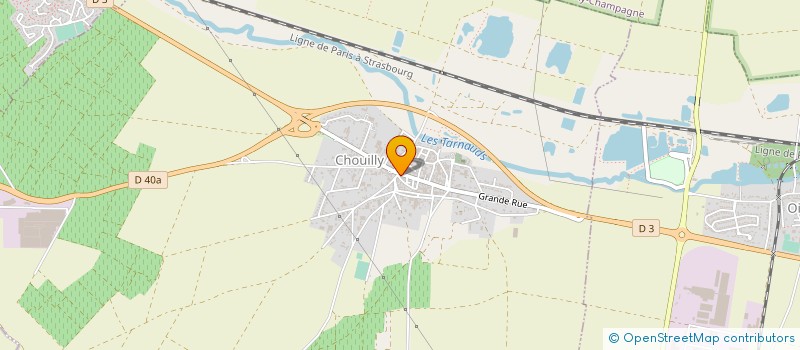 localisation de l'entreprise MADAME LILIANE SAUVAGE  CUIS