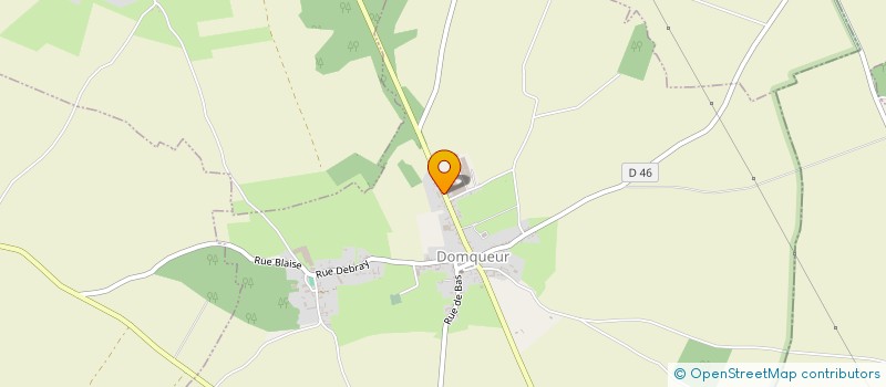 localisation de l'entreprise MADAME LILIANE SCELLIER  DOMQUEUR