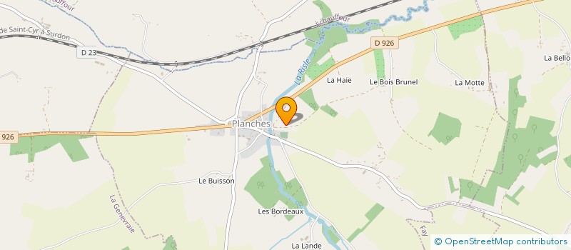 localisation de l'entreprise MADAME LILIANE SCHIAPPARELLI à ECHAUFFOUR