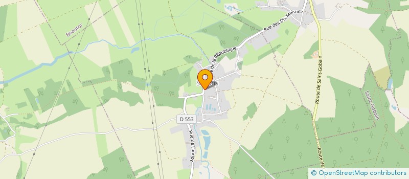 localisation de l'entreprise MADAME LILIANE SIMON  SERVAIS