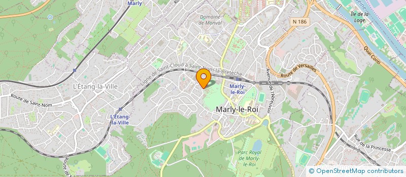 localisation de l'entreprise MADAME LILIANE STURZEL  MARLY-LE-ROI