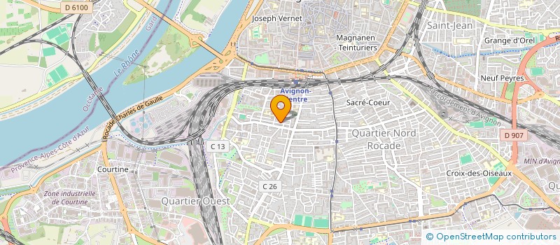 localisation de l'entreprise MADAME LILIANE TEHE  AVIGNON