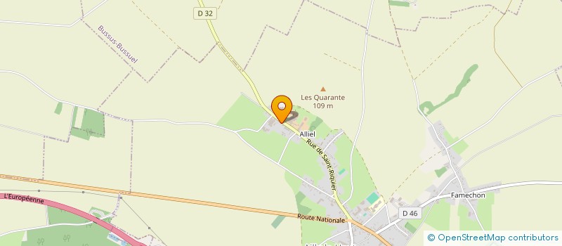 localisation de l'entreprise MADAME LILIANE TELLIER à AILLY-LE-HAUT-CLOCHER