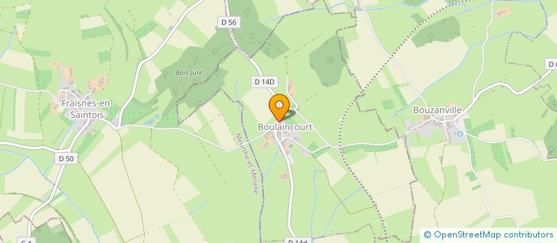 localisation de l'entreprise MADAME LILIANE TOLLE  BOULAINCOURT