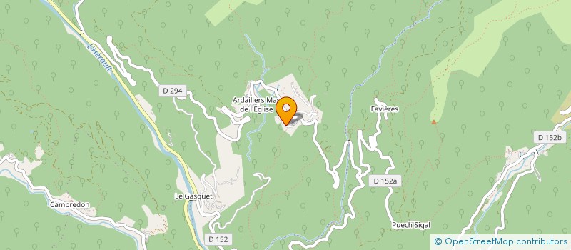 localisation de l'entreprise MADAME LILIANE TONDELLIER  VAL-D'AIGOUAL