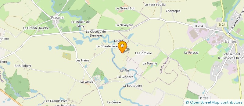 localisation de l'entreprise MADAME LILIANE TOUCHEFEU  BEAUMONT-PIED-DE-BUF