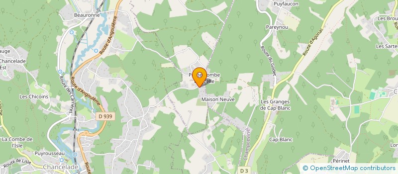 localisation de l'entreprise MADAME LILIANE VALLIER  CHATEAU L'EVEQUE