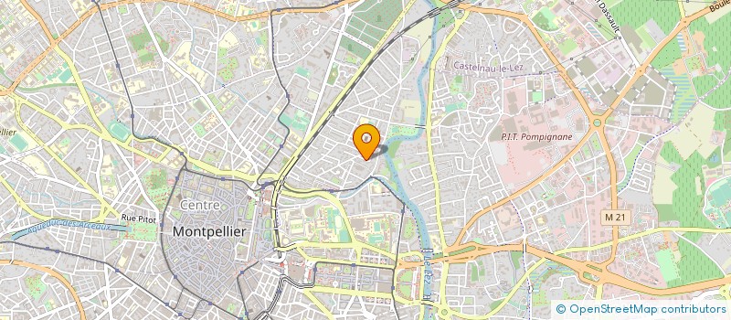 localisation de l'entreprise MADAME LILIANE VIALACRES à MONTPELLIER