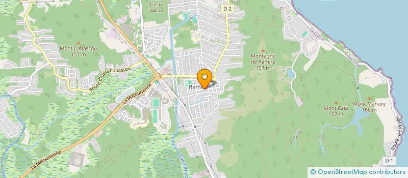 localisation de l'entreprise MADAME LILIANE VINCENT  REMIRE-MONTJOLY