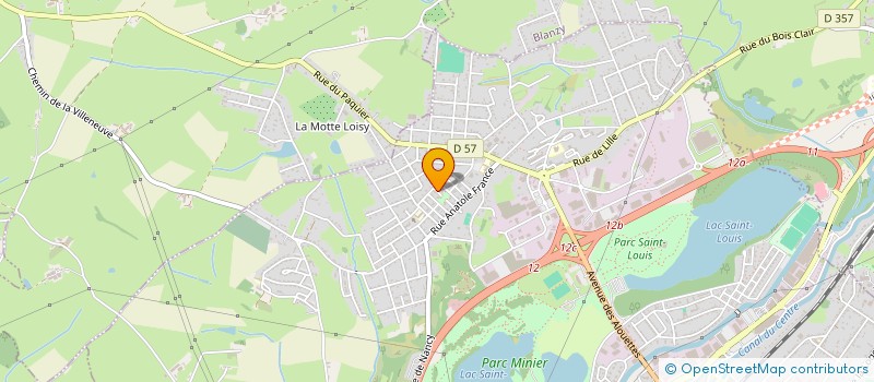 localisation de l'entreprise MADAME LILIANE WERNER à MONTCEAU-LES-MINES