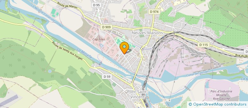 localisation de l'entreprise MADAME LILIANE WINDEL  NEUVES-MAISONS