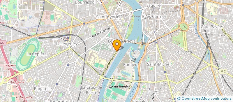 localisation de l'entreprise MADAME LILIE PINOT  TOULOUSE