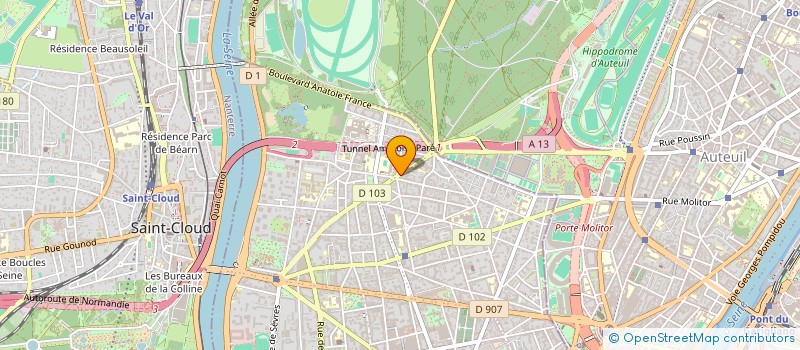 localisation de l'entreprise MADAME LILIE SCHAEFFER  BOULOGNE-BILLANCOURT