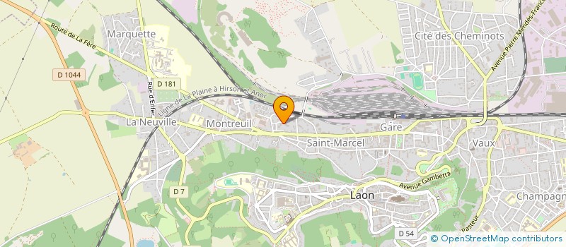 localisation de l'entreprise MADAME LILIIA BABYCH à LAON