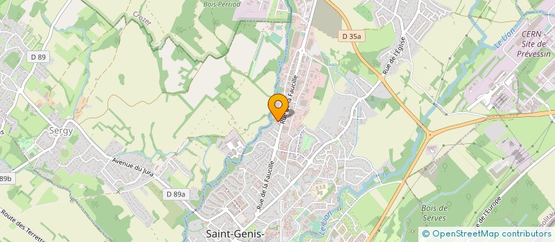 localisation de l'entreprise MADAME LILIIA KRASNOKUTSKA à SAINT-GENIS-POUILLY