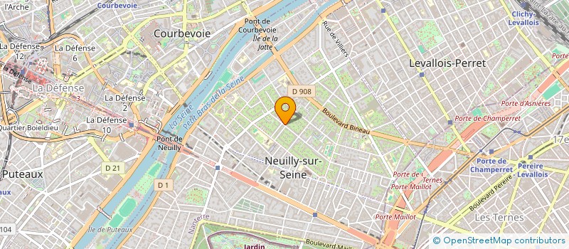 localisation de l'entreprise MADAME LILIIA POLIAKOVA à NEUILLY-SUR-SEINE