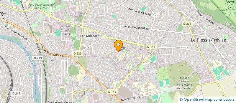 localisation de l'entreprise MADAME LILIIA SIMONOVA à CHAMPIGNY-SUR-MARNE