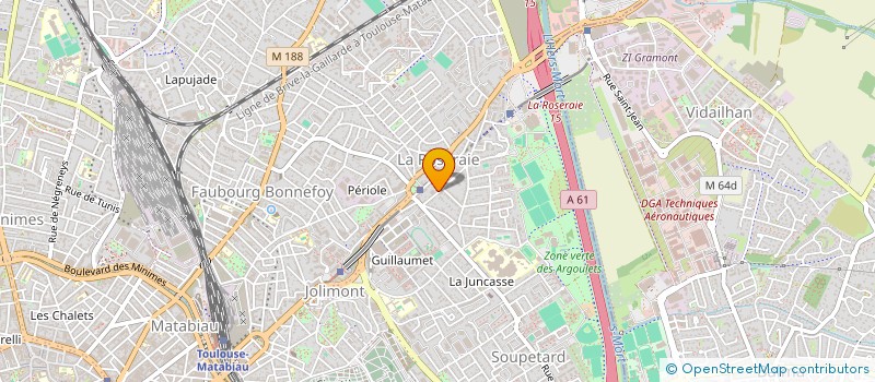 localisation de l'entreprise MADAME LILING SUN  TOULOUSE