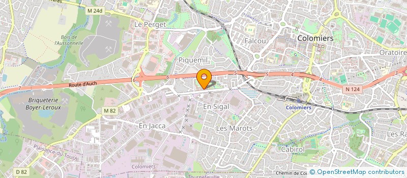 localisation de l'entreprise MADAME LILIT AGHAJANYAN à COLOMIERS