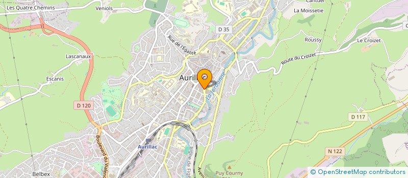 localisation de l'entreprise MADAME LILIT GYUNASHYAN à AURILLAC