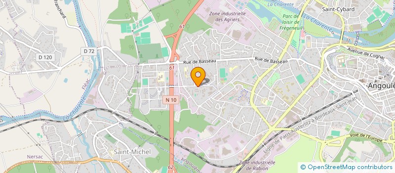 localisation de l'entreprise MADAME LILIT PETROSYAN à ANGOULEME