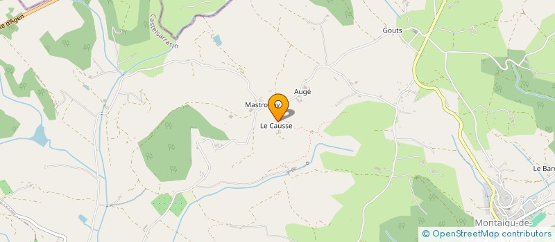 localisation de l'entreprise MADAME LILITH WILLEMIER WESTRA  MONTAIGU-DE-QUERCY