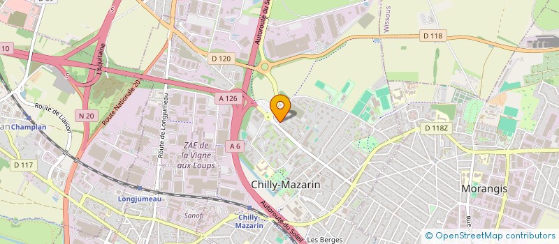 localisation de l'entreprise MADAME LILIYA VOLKAVA  CHILLY-MAZARIN