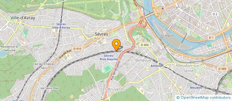 localisation de l'entreprise MADAME LILLA BULTE  SEVRES