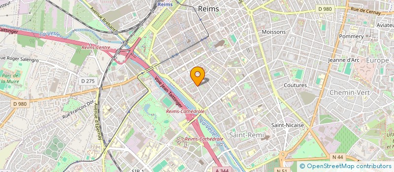 localisation de l'entreprise MADAME LILLA KEREK  REIMS