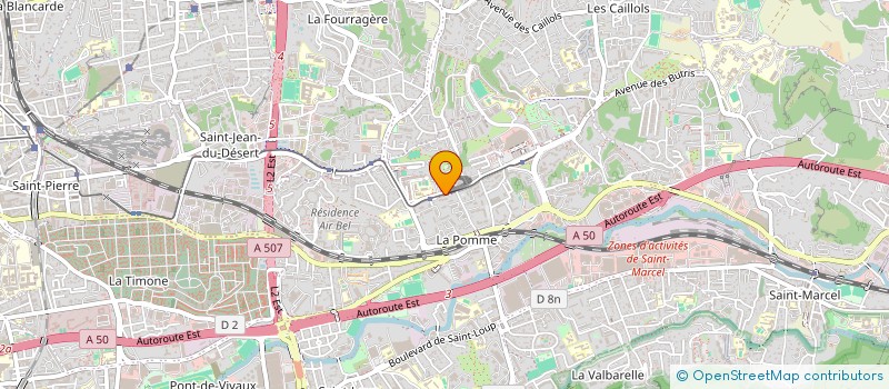 localisation de l'entreprise MADAME LILLIAM LORET DE MOLA à MARSEILLE