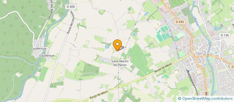 localisation de l'entreprise MADAME LILLIAN BEAUBIEN  NERAC