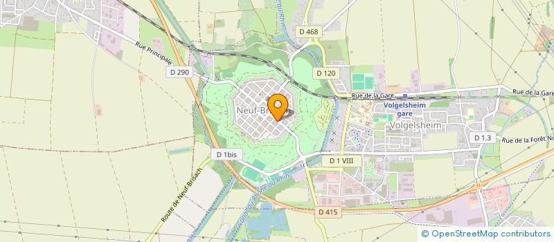 localisation de l'entreprise MADAME LILLY HERRSCHER  NEUF-BRISACH