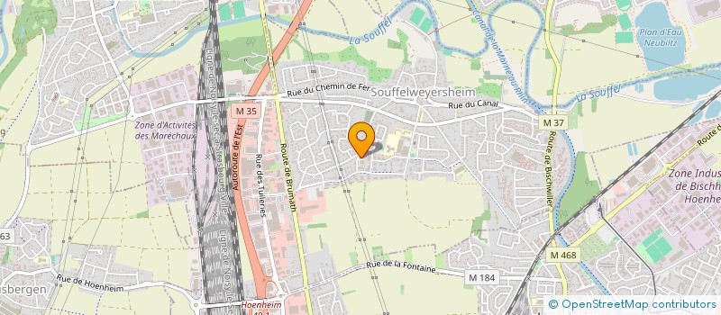 localisation de l'entreprise MADAME LILLY MRAZECK  SOUFFELWEYERSHEIM