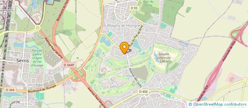 localisation de l'entreprise MADAME LILLY RIBERA  MAGNY-LE-HONGRE