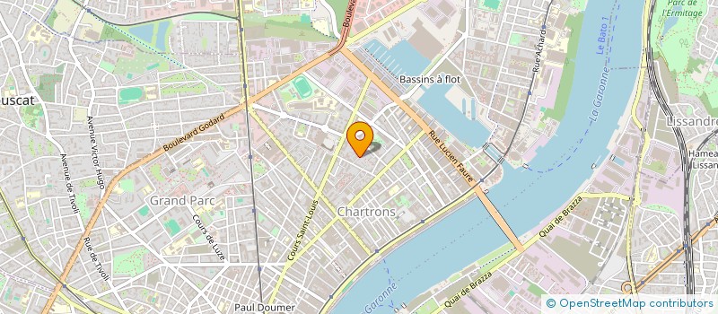 localisation de l'entreprise MADAME LILLY THOMANN  BORDEAUX