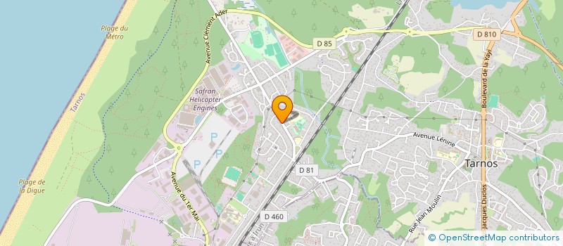 localisation de l'entreprise MADAME LILOIE CAZORLA  TARNOS