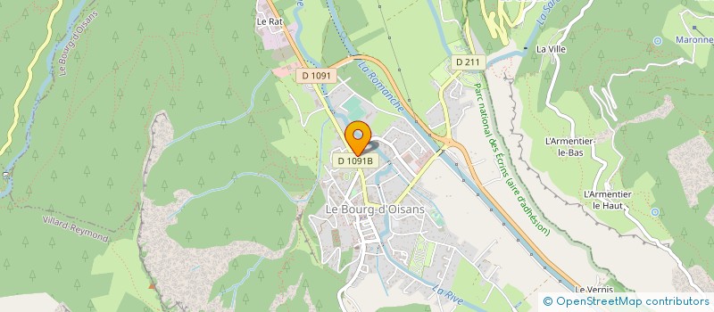 localisation de l'entreprise MADAME LILOU ARIBERT  LE BOURG-D'OISANS