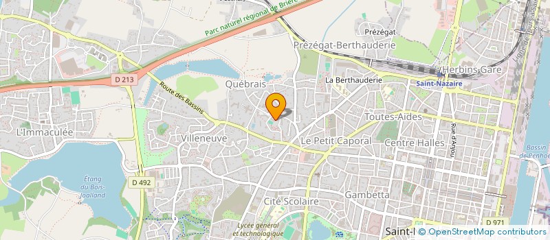 localisation de l'entreprise MADAME LILOU BARCANON  SAINT-NAZAIRE