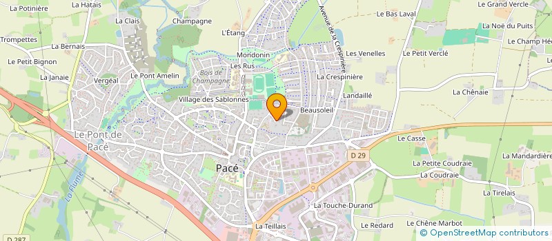 localisation de l'entreprise MADAME LILOU CARMES à PACE